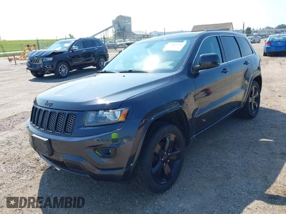✅ 2015 Jeep Grand Cherokee Altitude • VIN: 1C4RJFAG5FC704639 • Lot: 43003791. Listed on IAAI with 169,320 mi. Free auction sales archive from the USA and detailed vehicle history report at DreamBid. Image 2.