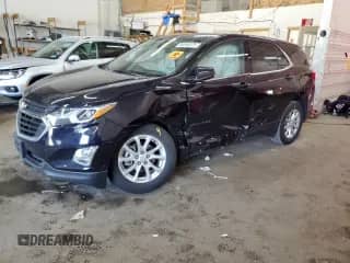 ✅ 2020 Chevrolet Equinox LT • VIN: 2GNAXKEV8L6219601 • Лот: 68694375. Опубликован ранее на Copart с пробегом Не указан. Бесплатный доступ к архиву аукционных продаж из США и подробный отчёт об истории автомобиля на DreamBid. Изображение 1.