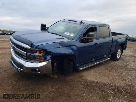✅ 2015 Chevrolet Silverado 2500HD LT • VIN: 1GC1KVE88FF593865 • Лот: 87420875. Опубликован ранее на Copart с пробегом Не указан. Бесплатный доступ к архиву аукционных продаж из США и подробный отчёт об истории автомобиля на DreamBid. Изображение 1.
