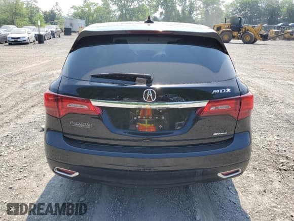 ✅ 2015 Acura MDX Technology • VIN: 5FRYD4H66FB012556 • Lot: 59626515. Listed on Copart with Not provided. Free auction sales archive from the USA and detailed vehicle history report at DreamBid. Image 6.