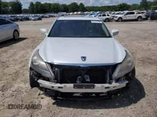 2013 Hyundai Equus Signature z VIN KMHGH4JH6DU071703, wystawiony jako Copart lot #62747795 z przebiegiem 140 584 mil mil oraz Szkoda całkowita • Salvage title. Historia ofert i sprzedaży dostępna na DreamBid. Obrazek 5.