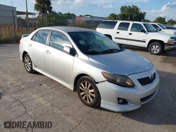 ✅ 2010 Toyota Corolla LE • VIN: 1NXBU4EE1AZ254556 • Lot: 43788619. Listed on IAAI with 242,877 mi. Free auction sales archive from the USA and detailed vehicle history report at DreamBid. Image 1.