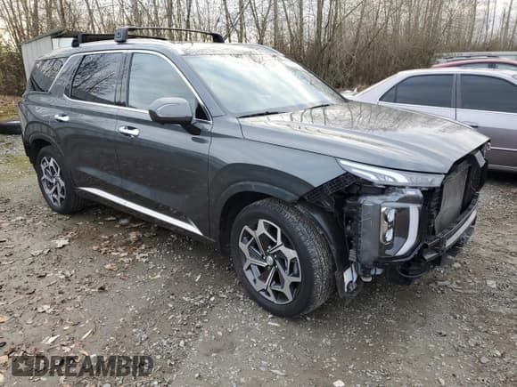 ✅ 2021 Hyundai Palisade Calligraphy • VIN: KM8R7DHE1MU328046 • Лот: 79086544. Опубликован ранее на Copart с пробегом 27 045 миль. Бесплатный доступ к архиву аукционных продаж из США и подробный отчёт об истории автомобиля на DreamBid. Изображение 4.