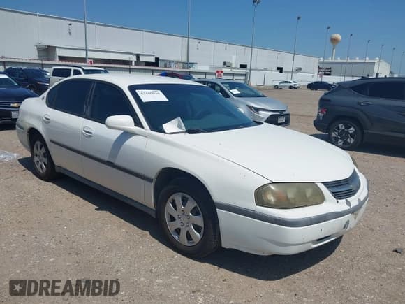 ✅ 2004 Chevrolet Impala • VIN: 2G1WF55E649345788 • Lot: 43169031. Listed on IAAI with 113,316 mi. Free auction sales archive from the USA and detailed vehicle history report at DreamBid. Image 1.