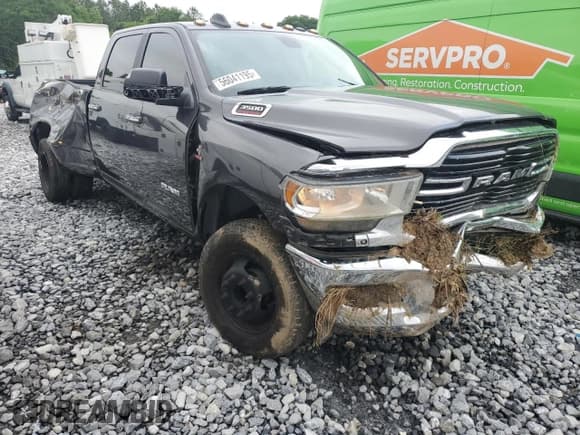 ✅ 2019 Ram 3500 Big Horn • VIN: 3C63RRHL6KG620119 • Lot: 56041195. Wystawiony na Copart z przebiegiem 74 801 mil. Bezpłatny archiwum sprzedaży aukcyjnych z USA i szczegółowy raport historii pojazdu na DreamBid. Zdjęcie 1.