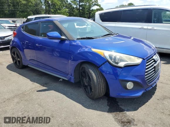 ✅ 2014 Hyundai Veloster Turbo • VIN: KMHTC6AE4EU199468 • Lot: 65734414. Wystawiony na Copart z przebiegiem 156 354 mil. Bezpłatny archiwum sprzedaży aukcyjnych z USA i szczegółowy raport historii pojazdu na DreamBid. Zdjęcie 4.
