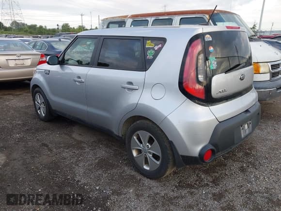 ✅ 2015 Kia Soul • VIN: KNDJN2A25F7754982 • Lot: 42848700. Listed on IAAI with 108,627 mi. Free auction sales archive from the USA and detailed vehicle history report at DreamBid. Image 3.