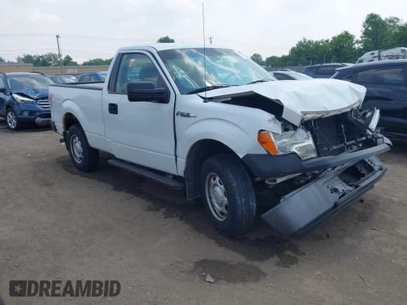 ✅ 2013 Ford F-150 XL • VIN: 1FTMF1CM9DKD55134 • Lot: 42376923. Wystawiony na IAAI z przebiegiem 74 237 mil. Bezpłatny archiwum sprzedaży aukcyjnych z USA i szczegółowy raport historii pojazdu na DreamBid. Zdjęcie 1.