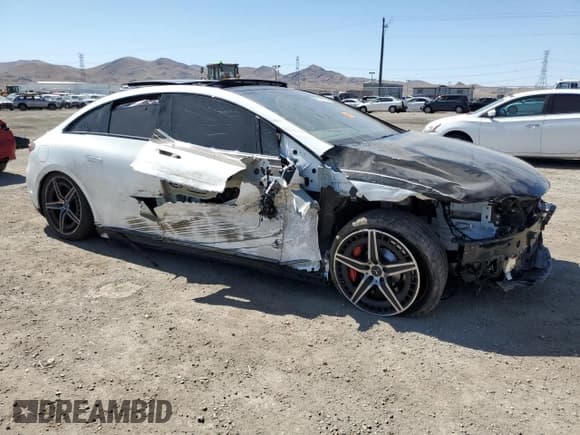 ✅ 2023 Mercedes-Benz EQE AMG • VIN: W1KEG5DB8PF024618 • Lot: 60794134. Listed on Copart with Not provided. Free auction sales archive from the USA and detailed vehicle history report at DreamBid. Image 4.