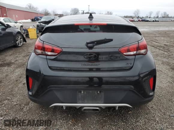 2019 Hyundai Veloster Premium z VIN KMHTG6AF2KU010762, wystawiony jako Copart lot #84039384 z przebiegiem 126 096 mil mil oraz Czysty tytuł • Clean title. Historia ofert i sprzedaży dostępna na DreamBid. Obrazek 6.