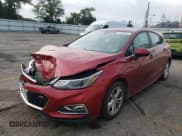 ✅ 2018 Chevrolet Cruze LT • VIN: 3G1BE6SM4JS526857 • Lot: 61126152. Listed on Copart with 127,435 mi. Free auction sales archive from the USA and detailed vehicle history report at DreamBid. Image 2.