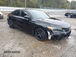 ✅ 2022 Honda Civic Sport • VIN: 2HGFE2F5XNH609983 • Lot: 43584087. Listed on IAAI with 49,701 mi. Free auction sales archive from the USA and detailed vehicle history report at DreamBid. Image 1.