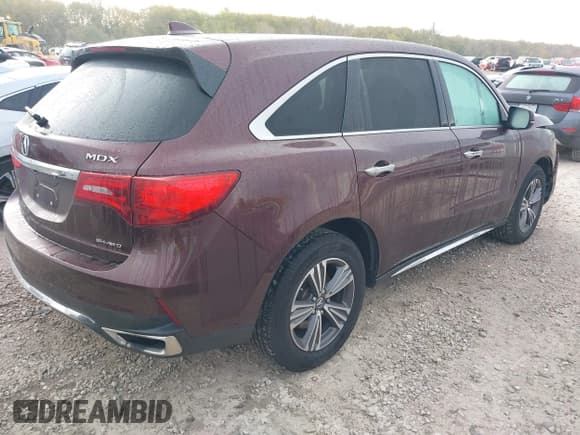 ✅ 2017 Acura MDX • VIN: 5FRYD4H34HB015383 • Lot: 43607767. Listed on IAAI with 223,858 mi. Free auction sales archive from the USA and detailed vehicle history report at DreamBid. Image 4.