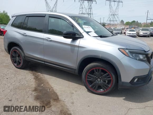 ✅ 2019 Honda Passport Sport • VIN: 5FNYF8H27KB026413 • Lot: 42128342. Listed on IAAI with 83,943 mi. Free auction sales archive from the USA and detailed vehicle history report at DreamBid. Image 1.