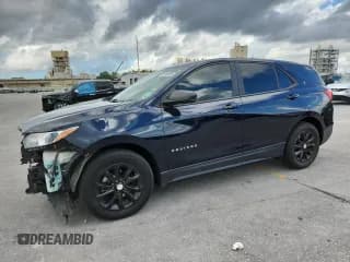 ✅ 2020 Chevrolet Equinox LS • VIN: 3GNAXHEV5LS673521 • Lot: 92106335. Listed on Copart with 80,826 mi. Free auction sales archive from the USA and detailed vehicle history report at DreamBid. Image 1.