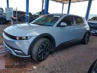 2024 Hyundai Ioniq 5 SEL z VIN KM8KN4DE5RU268339, wystawiony jako Copart lot #84020675 z przebiegiem 24 083 mil mil oraz Szkoda całkowita • Salvage title. Historia ofert i sprzedaży dostępna na DreamBid. Obrazek 1.