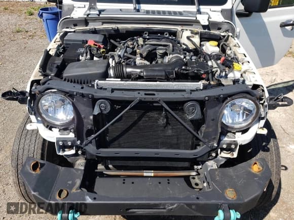 ✅ 2020 Jeep Wrangler Sport S • VIN: 1C4GJXAG6LW112769 • Lot: 66199745. Listed on Copart with 143,097 mi. Free auction sales archive from the USA and detailed vehicle history report at DreamBid. Image 11.