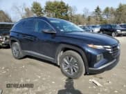 ✅ 2023 Hyundai Tucson Blue • VIN: KM8JBCA16PU119497 • Lot: 43737424. Wystawiony na Copart z przebiegiem 7 851 mil. Bezpłatny archiwum sprzedaży aukcyjnych z USA i szczegółowy raport historii pojazdu na DreamBid. Zdjęcie 4.