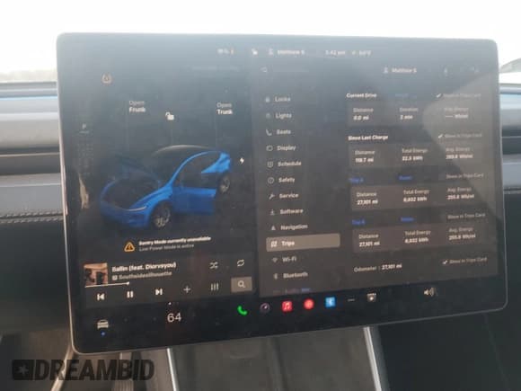 ✅ 2026 Tesla Model Y Long Range Launch Series • VIN: 7SAYGDEE7TF323626 • Лот: 93055565. Опубликован ранее на Copart с пробегом 27 101 миль. Бесплатный доступ к архиву аукционных продаж из США и подробный отчёт об истории автомобиля на DreamBid. Изображение 9.