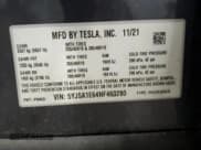 ✅ 2022 Tesla Model S Plaid • VIN: 5YJSA1E64NF460280 • Lot: 60063745. Listed on Copart with 42,387 mi. Free auction sales archive from the USA and detailed vehicle history report at DreamBid. Image 12.