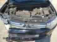 2014 Mitsubishi Outlander SE with VIN JA4AD3A33EZ004995, listed as a Copart auction lot 70953035 with 161,368 mi miles and Salvage title. Bid and sale history available at DreamBid. Image 12.