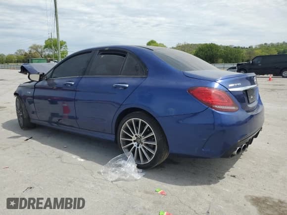 ✅ 2019 Mercedes-Benz C 43 AMG • VIN: 55SWF6EB4KU287626 • Lot: 53647985. Wystawiony na Copart z przebiegiem Nie podano. Bezpłatny archiwum sprzedaży aukcyjnych z USA i szczegółowy raport historii pojazdu na DreamBid. Zdjęcie 2.