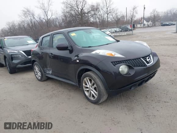 ✅ 2014 Nissan Juke S • VIN: JN8AF5MV0ET361986 • Lot: 41570086. Listed on IAAI with 135,534 mi. Free auction sales archive from the USA and detailed vehicle history report at DreamBid. Image 1.