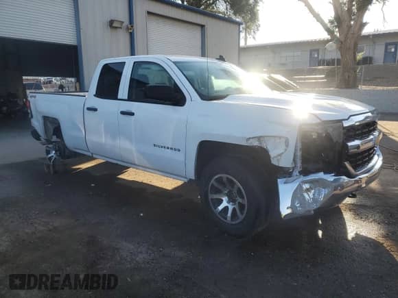 2016 Chevrolet Silverado 1500 Work Truck with VIN 1GCVKNEH5GZ127053, listed as a Copart auction lot 66130245 with 110,657 mi miles and Salvage title. Bid and sale history available at DreamBid. Image 4.