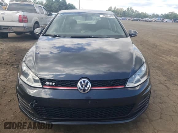 ✅ 2017 Volkswagen Golf GTI S • VIN: 3VW5T7AU8HM040615 • Lot: 69784495. Listed on Copart with 106,522 mi. Free auction sales archive from the USA and detailed vehicle history report at DreamBid. Image 5.