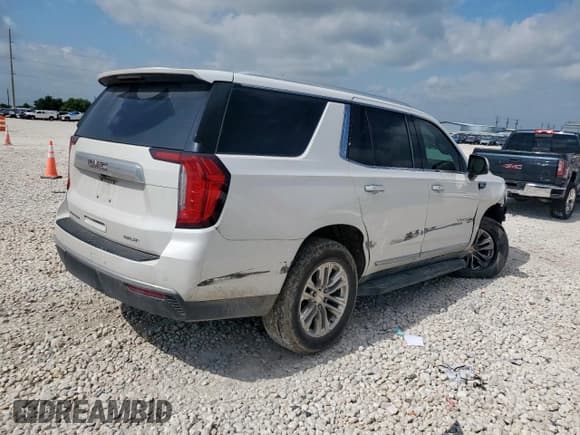 ✅ 2021 GMC Yukon SLT • VIN: 1GKS1BKD8MR287613 • Lot: 64808745. Listed on Copart with 107,220 mi. Free auction sales archive from the USA and detailed vehicle history report at DreamBid. Image 3.