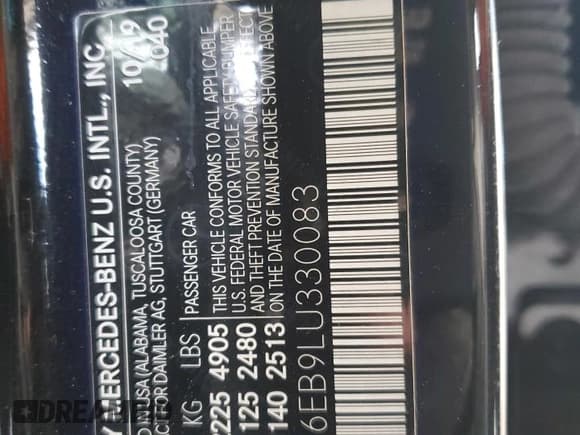 ✅ 2020 Mercedes-Benz C 43 AMG • VIN: 55SWF6EB9LU330083 • Lot: 71854645. Wystawiony na Copart z przebiegiem 60 558 mil. Bezpłatny archiwum sprzedaży aukcyjnych z USA i szczegółowy raport historii pojazdu na DreamBid. Zdjęcie 12.