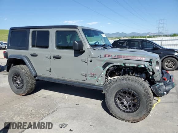 ✅ 2022 Jeep Wrangler Unlimited Rubicon • VIN: 1C4JJXFG9NW117160 • Lot: 60727435. Listed on Copart with 29,307 mi. Free auction sales archive from the USA and detailed vehicle history report at DreamBid. Image 4.