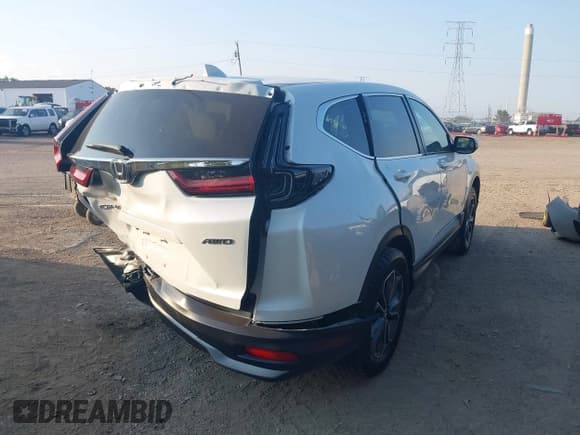 ✅ 2021 Honda CR-V EX-L • VIN: 7FARW2H85ME034815 • Lot: 43030149. Listed on IAAI with 25,000 mi. Free auction sales archive from the USA and detailed vehicle history report at DreamBid. Image 4.