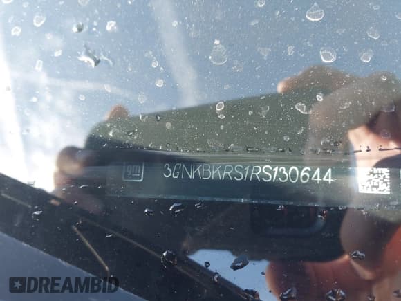 ✅ 2024 Chevrolet Blazer RS • VIN: 3GNKBKRS1RS130644 • Lot: 43600607. Listed on IAAI with 40,426 mi. Free auction sales archive from the USA and detailed vehicle history report at DreamBid. Image 9.