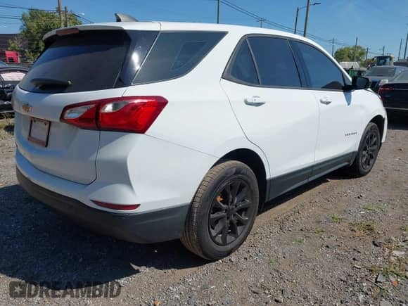 2019 Chevrolet Equinox LS with VIN 3GNAXHEVXKL264035, listed as a IAAI auction lot 43226281 with 87,032 mi miles and . Bid and sale history available at DreamBid. Image 4.