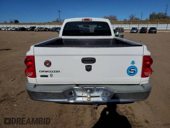 2006 Dodge Dakota SLT with VIN 1D7HW42K86S609668, listed as a Copart auction lot 80587354 with 238,688 mi miles and Salvage title. Bid and sale history available at DreamBid. Image 6.