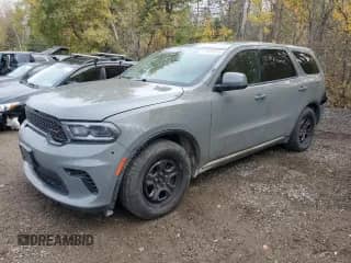 2022 Dodge Durango Pursuit z VIN 1C4SDJFT3NC189592, wystawiony jako Copart lot #87380045 z przebiegiem 133 686 mil mil oraz Szkoda całkowita • Salvage title. Historia ofert i sprzedaży dostępna na DreamBid. Obrazek 1.