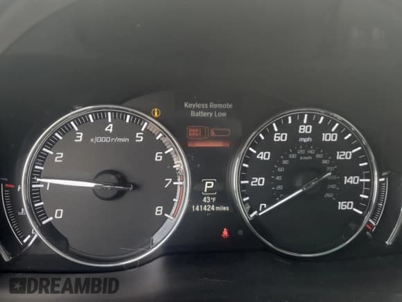 ✅ 2014 Acura RLX • VIN: JH4KC1F35EC002225 • Lot: 49159545. Listed on Copart with 141,424 mi. Free auction sales archive from the USA and detailed vehicle history report at DreamBid. Image 9.