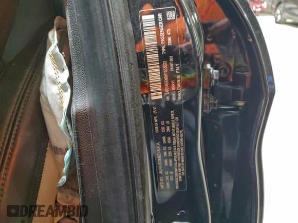 ✅ 2017 Alfa Romeo Giulia Ti • VIN: ZARFAEEN9H7553022 • Лот: 95876785. Опубликован ранее на Copart с пробегом 67 644 миль. Бесплатный доступ к архиву аукционных продаж из США и подробный отчёт об истории автомобиля на DreamBid. Изображение 12.