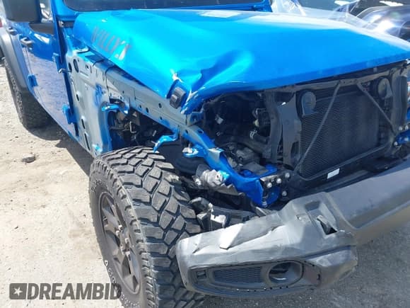 ✅ 2023 Jeep Wrangler Sport S • VIN: 1C4HJXDN4PW543700 • Lot: 42717039. Listed on IAAI with 21,061 mi. Free auction sales archive from the USA and detailed vehicle history report at DreamBid. Image 6.