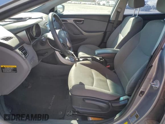✅ 2013 Hyundai Elantra GLS • VIN: KMHDH4AE3DU893125 • Lot: 91787535. Listed on Copart with 68,013 mi. Free auction sales archive from the USA and detailed vehicle history report at DreamBid. Image 7.