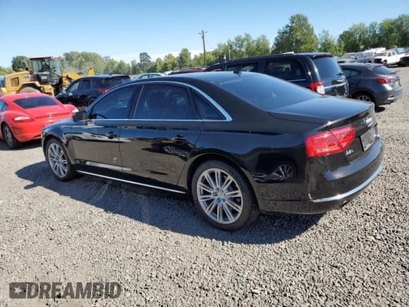 ✅ 2011 Audi A8 • VIN: WAURVAFD1BN013464 • Lot: 65990265. Wystawiony na Copart z przebiegiem 101 530 mil. Bezpłatny archiwum sprzedaży aukcyjnych z USA i szczegółowy raport historii pojazdu na DreamBid. Zdjęcie 2.