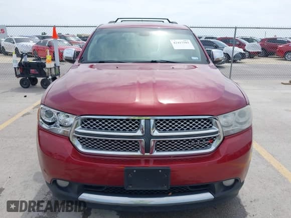 ✅ 2013 Dodge Durango Citadel • VIN: 1C4RDHEG8DC659125 • Lot: 42417503. Listed on IAAI with 147,673 mi. Free auction sales archive from the USA and detailed vehicle history report at DreamBid. Image 12.