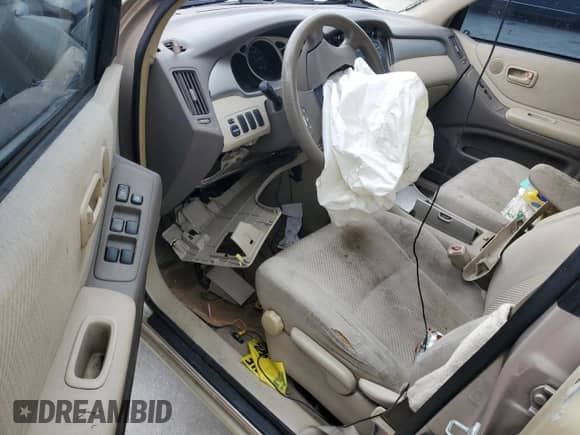 2004 Toyota Highlander с VIN JTEGD21A640089063, выставлен на аукционе Copart как лот 65596145 с пробегом Не указан миль и Списание • Salvage title. История ставок и продаж доступна на DreamBid. Изображение 8.