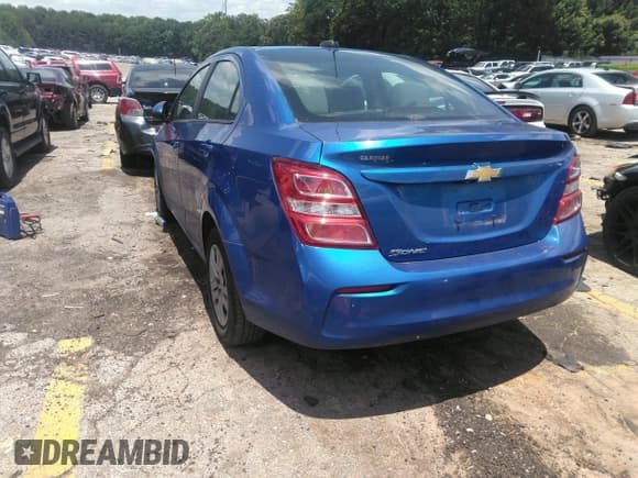 ✅ 2017 Chevrolet Sonic LS • VIN: 1G1JB5SH1H4135659 • Lot: 43268030. Listed on IAAI with 66,188 mi. Free auction sales archive from the USA and detailed vehicle history report at DreamBid. Image 3.