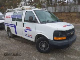 ✅ 2013 Chevrolet Express Cargo • VIN: 1GCWGFCA3D1184072 • Lot: 43531917. Listed on IAAI with 133,353 mi. Free auction sales archive from the USA and detailed vehicle history report at DreamBid. Image 1.