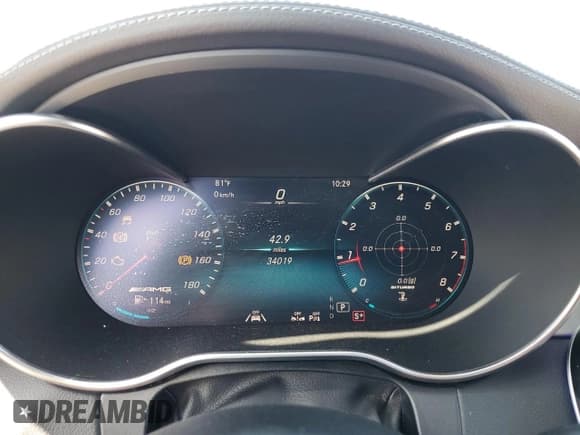 ✅ 2020 Mercedes-Benz C 43 AMG • VIN: 55SWF6EB5LU333787 • Lot: 65736155. Wystawiony na Copart z przebiegiem 34 019 mil. Bezpłatny archiwum sprzedaży aukcyjnych z USA i szczegółowy raport historii pojazdu na DreamBid. Zdjęcie 9.