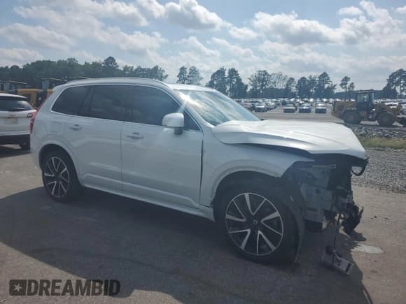 ✅ 2021 Volvo XC90 Momentum • VIN: YV4A22PK0M1739478 • Lot: 63964205. Listed on Copart with 48,923 mi. Free auction sales archive from the USA and detailed vehicle history report at DreamBid. Image 4.