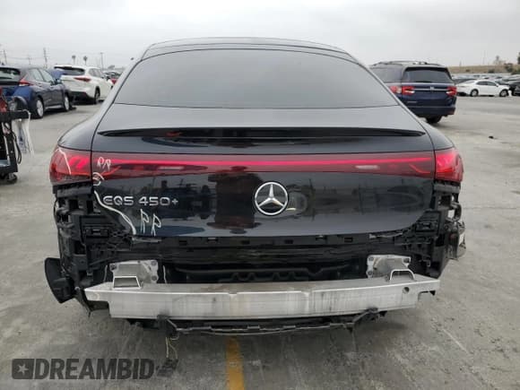 ✅ 2023 Mercedes-Benz EQS 450+ • VIN: W1KCG2DB1PA033566 • Lot: 58175605. Listed on Copart with 50,261 mi. Free auction sales archive from the USA and detailed vehicle history report at DreamBid. Image 6.