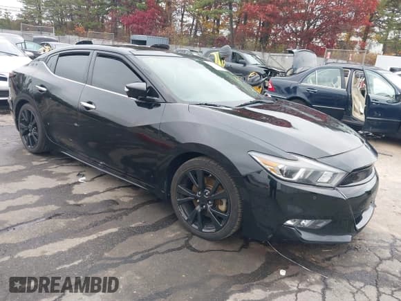 ✅ 2017 Nissan Maxima Platinum • VIN: 1N4AA6AP0HC423399 • Lot: 43671292. Listed on IAAI with 91,433 mi. Free auction sales archive from the USA and detailed vehicle history report at DreamBid. Image 1.